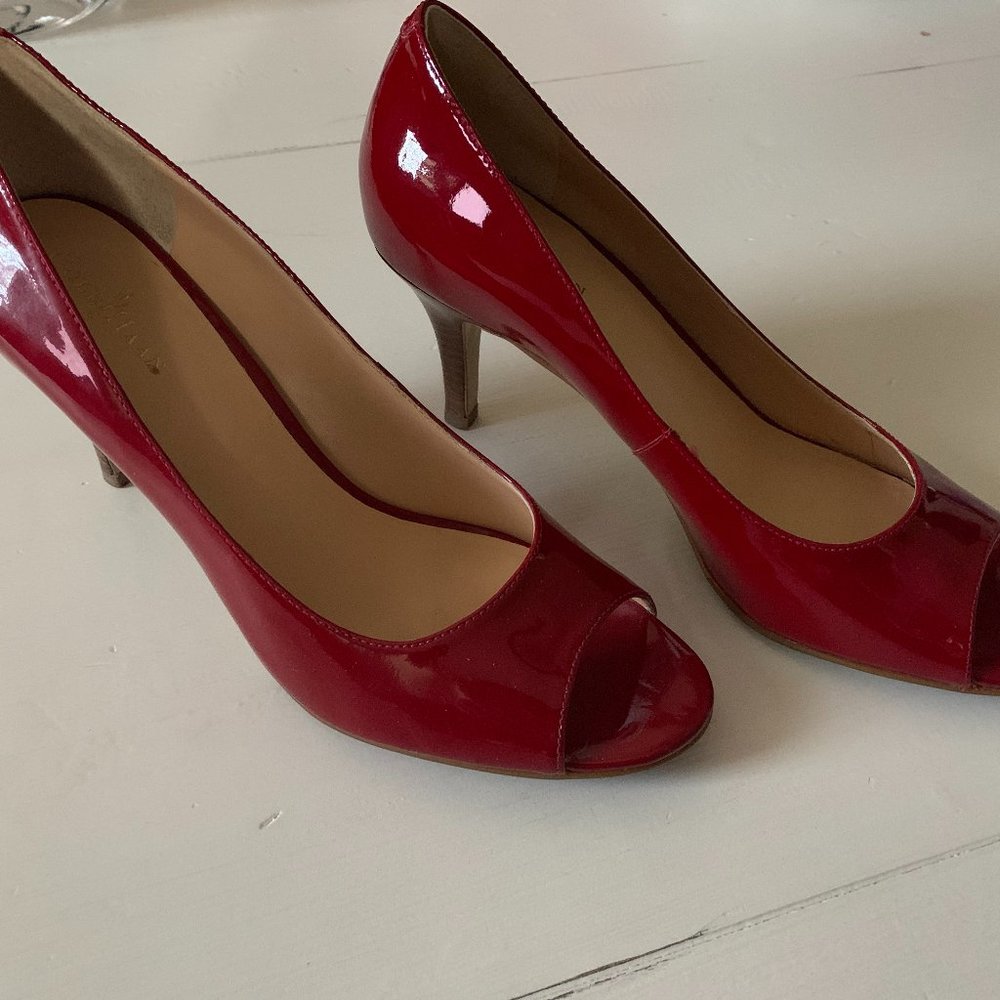 Red Patten Leather Cole Haan